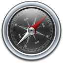 Compass Black icon